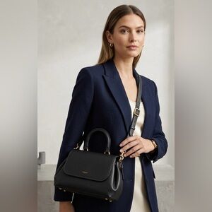 Coach Black Satchel Bag